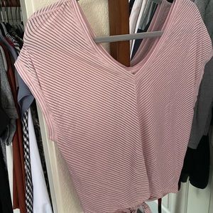 lulu lemon pink top